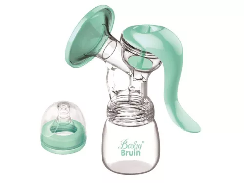 Baby bruin kézi mellszívó pumpás szélesnyakú cumisüveggel