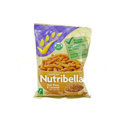 Nutribella lenmagos rudacskák teljeskiőrlésű 70 gr