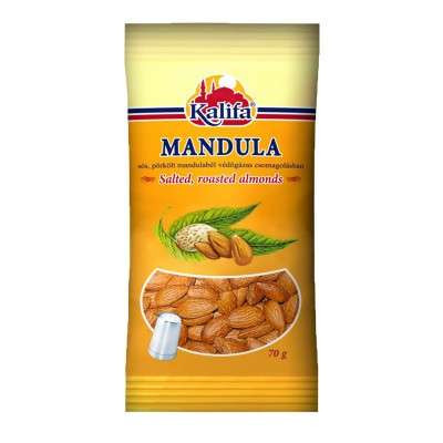 Kalifa mandula sós pörkölt egész 70 gr