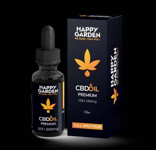 Happy garden cbd olaj 10% -os 10 ml 1000 mg