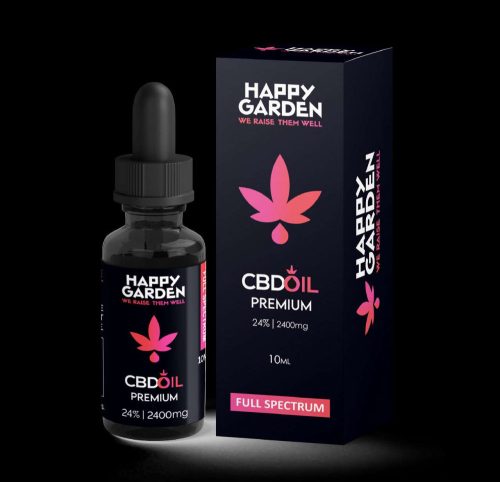 Happy garden cbd olaj 24% -os 10 ml 2400 mg