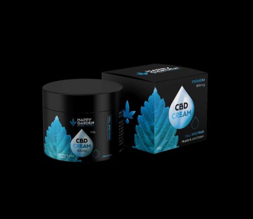 Happy garden cbd mentol izom és ízületi krém 500 mg 118 ml