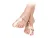 Qmed hallux valgus éjszakai bütyök korrigáló sínpár (jobb-bal)