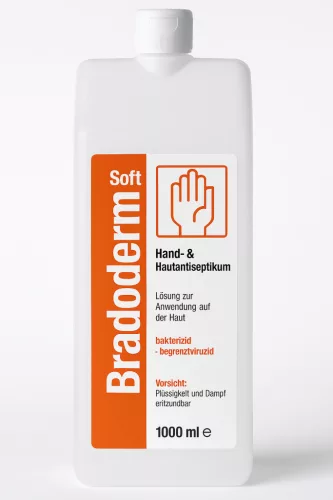 Bradoderm soft kézfertőtlenítő 1000 ml