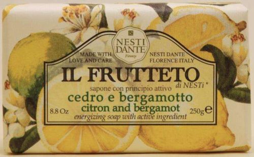 SZAPPAN NESTI DANTE CITRON+BERGAMOT 250 GR IL FRUTTETO