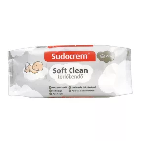 SUDOCREM TÖRLŐKENDŐ SOFT CLEAN 55 DB