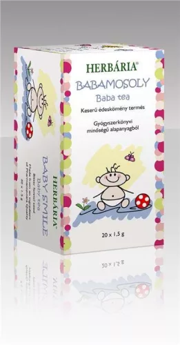 HERBÁRIA BABAMOSOLY BABA TEA FILTERES 20 X 1,5 GR