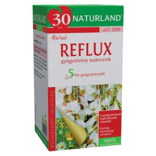 NATURLAND REFLUX GYÓGYNÖVÉNY TEA 25X