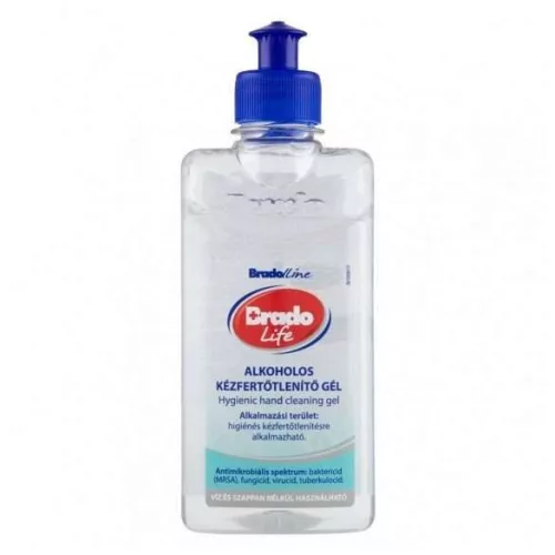 BRADOLIFE ALKOHOLOS KÉZFERTŐTLENÍTŐ GÉL 300 ML