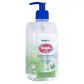   BRADOLIFE ALKOHOLOS KÉZFERTŐTLENÍTŐ GÉL ALOE VERA 500 ML