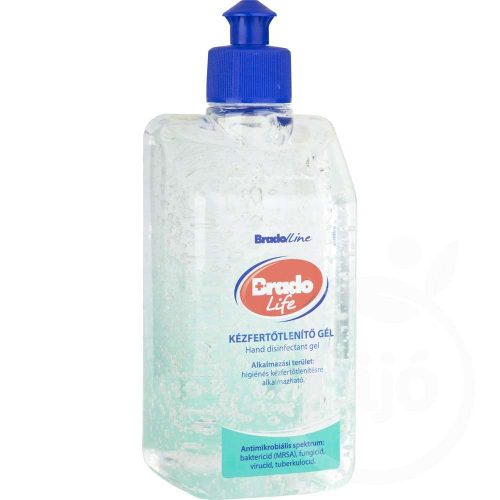 BRADOLIFE KÉZFERTŐTLENÍTŐ GÉL 300 ML PUSH-PULL KUPAK