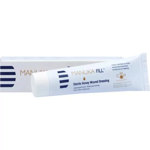 MANUKA FILL ANTIBAKTERIÁLIS STERIL ORVOSI SEBKEZELŐ 100% MÉZ 14,2 GR