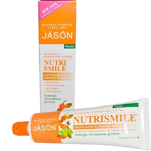 JASÖN NUTRISMILE NARANCS FAHÉJ MENTA FOGKRÉM 119 GR