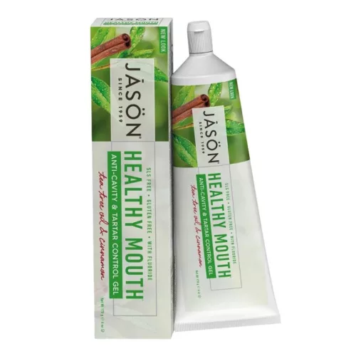 JASÖN HEALTHY MOUTH TEAFA FAHÉJ FOGKRÉM 119 GR