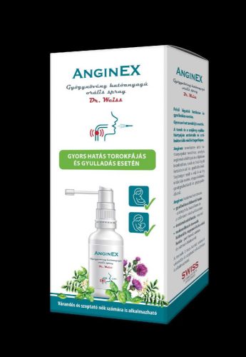 ANGINEX GYÓGYNÖVÉNYES HATÓANYAGÚ ORÁLIS SPRAY 30 ML