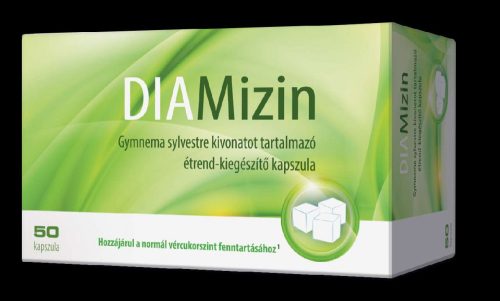 DIAMIZIN ÉTRENDKIEGÉSZÍTŐ KAPSZULA 50 DB NORMÁL VÉRCUKORSZINT
