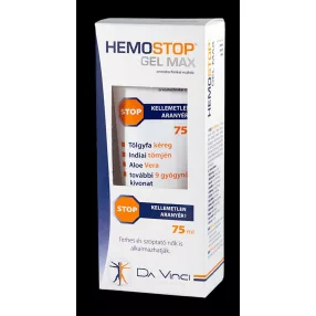 HEMOSTOP ARANYÉR ELLENI GÉL MAX 75 ML