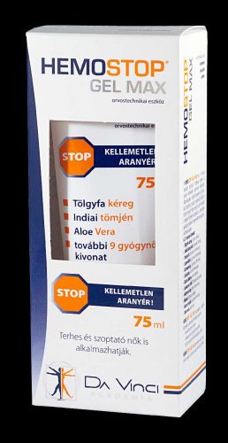 HEMOSTOP ARANYÉR ELLENI GÉL MAX 75 ML