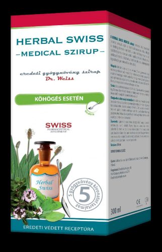 HERBAL SWISS MEDICAL SZIRUP KÖHÖGÉS ESETÉN 300 ML