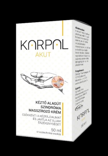 KARPAL AKUT MASSZÍROZÓ KRÉM 50 ML CARPAL SZINDRÓMÁRA