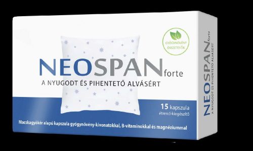 NEOSPAN FORTE KAPSZULA 15 DB NYUGODT ALVÁSÉRT