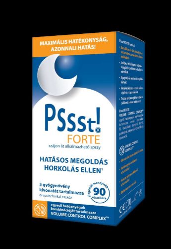 PSSST FORTE SZÁJSPRAY 25 ML HORKOLÁS ELLEN 25 ML 90 ÉJSZAKÁRA