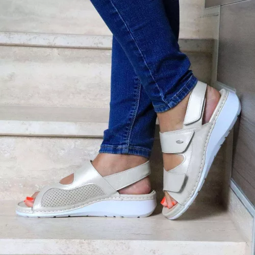 Batz Tilda Női Szandál Opcionálisan Cserélhető Talpbetét Lehetőség Kék, Bézs 36-41