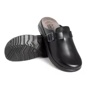   Batz Mark Férfi Comfort Papucs Opcionálisan cserélhető talpbetét lehetőség Fekete 41-46