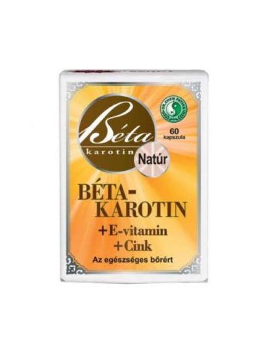 DR. CHEN BÉTA-KAROTIN+E VITAMIN+CINK 60 DB