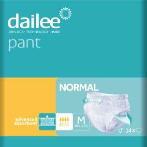 DAILEE PANT NORMÁL M 1400 ML NADRÁGPELENKA 15 DB 6CS/#