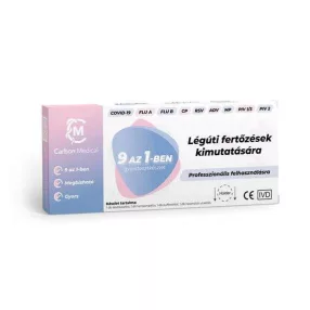   CARBON MEDICAL 9 IN 1 RAPID LÉGÚTI FERTŐZÉSEK KIMUTATÁSÁRA TESZT