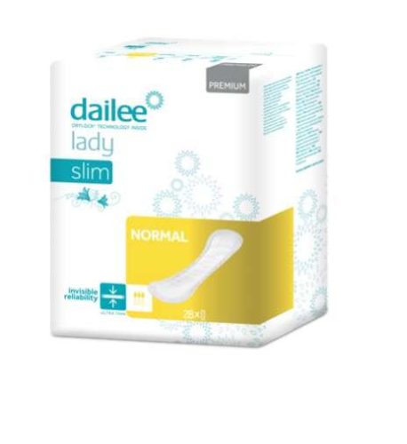 DAILEE LADY PRÉMIUM SLIM NORMÁL EGÉSZSÉGÜGYI BETÉT 28 DB/CSOM 8 CS/#