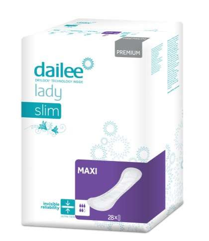 DAILEE LADY PRÉMIUM SLIM MAXI EGÉSZSÉGÜGYI BETÉT 28 DB/CSOM 6 CS/#