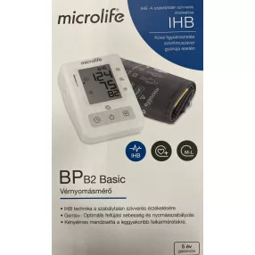   MICROLIFE BP B2 BASIC40 FELKAROS AUTOMATA VÉRNYOMÁSMÉRŐ JUBILEUMI