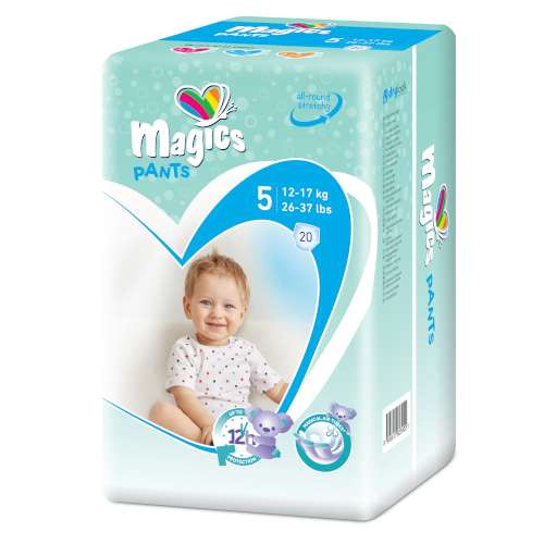 MAGICS PANTS JUNIOR 5 GYERMEK BUGYIPELENKA 12-17 KG 20 DB/CS