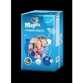 MAGICS PYJAMA PANTS M GYERMEK BUGYIPELENKA 17-30 KG 15 DB/CS