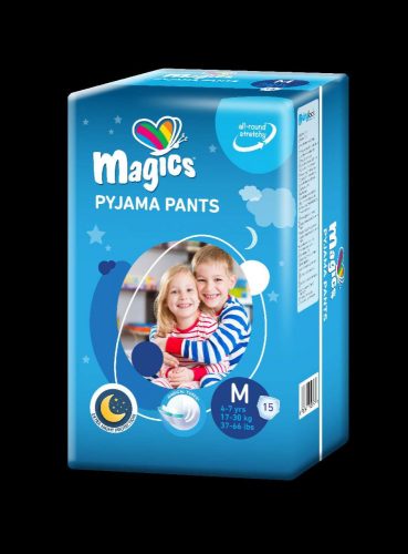 MAGICS PYJAMA PANTS M GYERMEK BUGYIPELENKA 17-30 KG 15 DB/CS