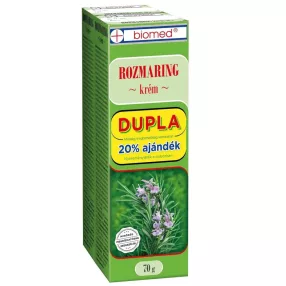 BIOMED ROZMARING KRÉM 2X 70 GR (REUMÁS FÁJDALMAKRA) DUPLA