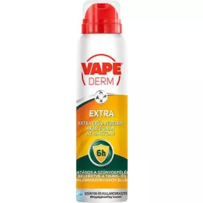   VAPE DERM EXTRA PUMPÁS SZÚNYOG ÉS KULLANCS RIASZTÓ SPRAY 100 ML