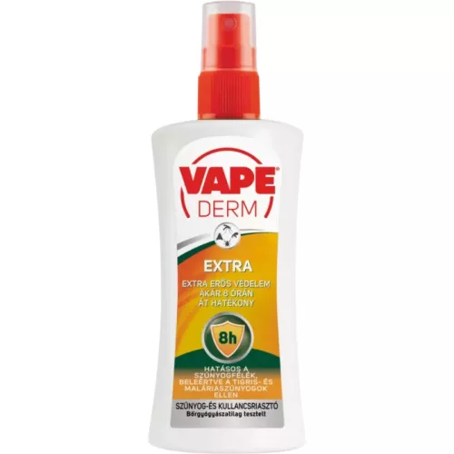 VAPE DERM EXTRA PUMPÁS SZÚNYOG ÉS KULLANCSRIASZTÓ SPRAY 100 ML
