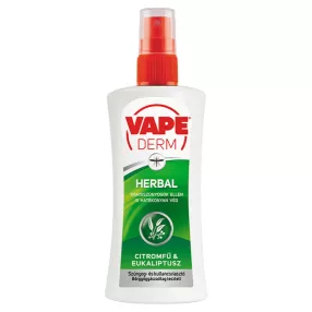   VAPE DERM HERBAL PUMPÁS SZÚNYOG ÉS KULLANCSRIASZTÓ SPRAY 100 ML