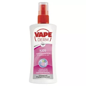   VAPE DERM KIDS PUMPÁS SZÚNYOG ÉS KULLANCSRIASZTÓ SPRAY 100 ML