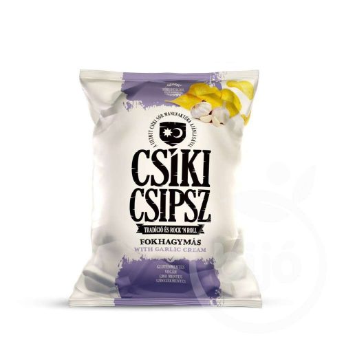 CSÍKI CSIPSZ FOKHAGYMÁS CHIPS 70 GR GLUTÉNMENTES