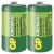 ELEM GP 14G GREENCELL R14 BABY C MÉRET 1,5V 2DB/CS