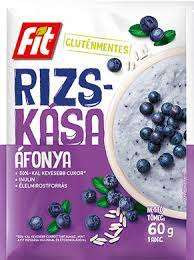 FIT REGGELI RIZSKÁSA ÁFONYA ÍZESÍTÉSSEL 60 GR