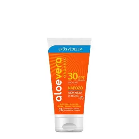 EREDETI ALOE VERA NAPOZÓ KRÉM ARCA ÉS TESTRE SPF30 150ML