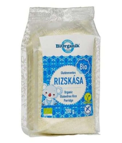 BIORGANIK RIZSKÁSA 200 GR GLUTÉNMENTES