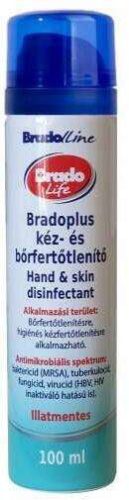 BRADOLIFE KÉZ ÉS BŐRFERTŐTLENÍTŐ 100 ML ALU PUMPÁS