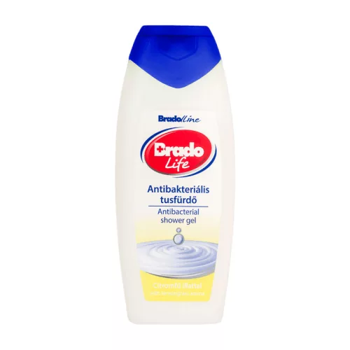 BRADOLIFE ANTIBAKTERIÁLIS TUSFÜRDŐ 400 ML CITROMFŰ
