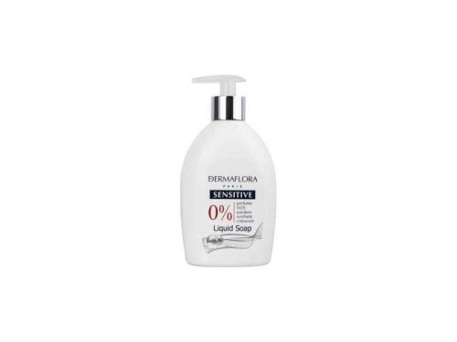 DERMAFLORA 0% FOLYÉKONY SZAPPAN 400 ML SENSITIVE